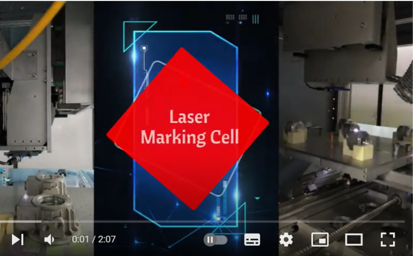 A Tech Laser Marking Cell